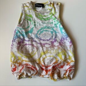 Versace baby infant newborn baby girl baby boy bubble romper